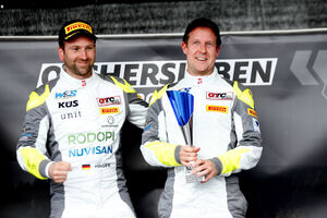 Hendrik Still (li.) & Max Kronberg (re.) Sieger im GTC Race Oschersleben 2022