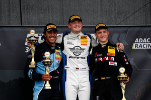 Podium Luca Arnold GTC Race Nürburgring