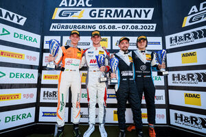 Finn Zulauf Sieger der Junior Trophy der ADAC GT4 Germany am Nürburgring