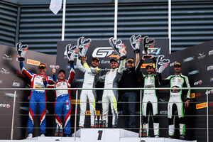 Podium Race 1 GT4 European Series Spa